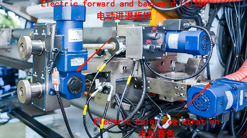 Electric Register/Electric forward and backward roller